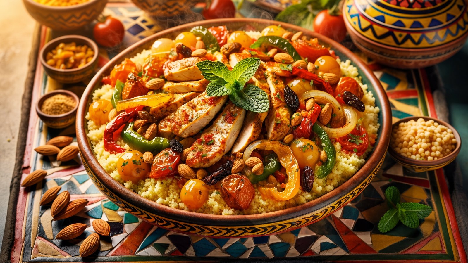 Traditional Algerian food