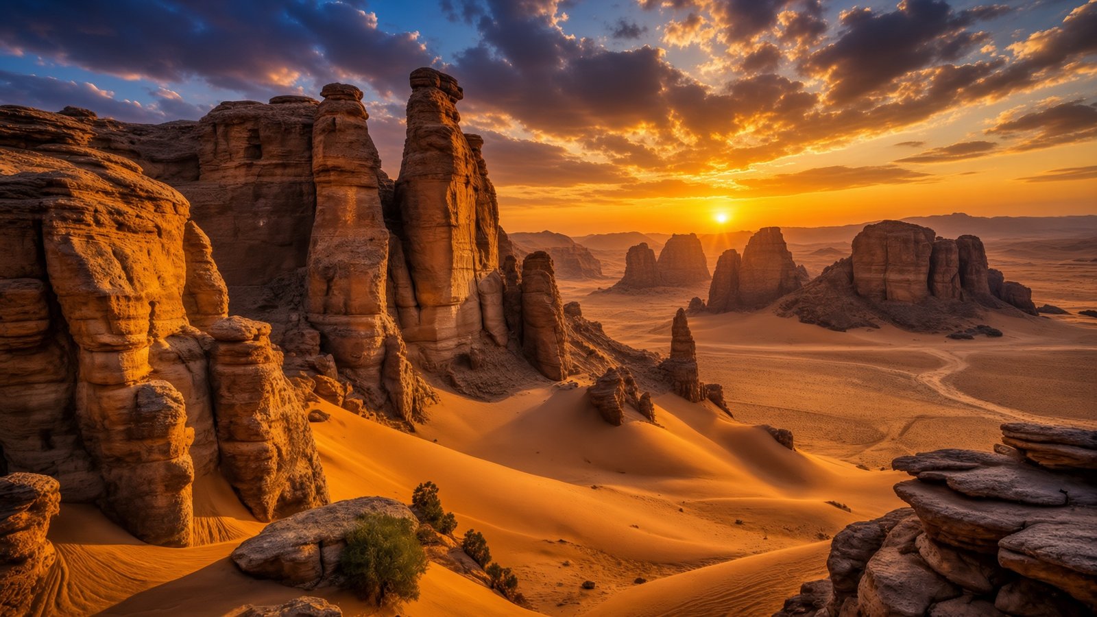 Sahara Desert in Algeria