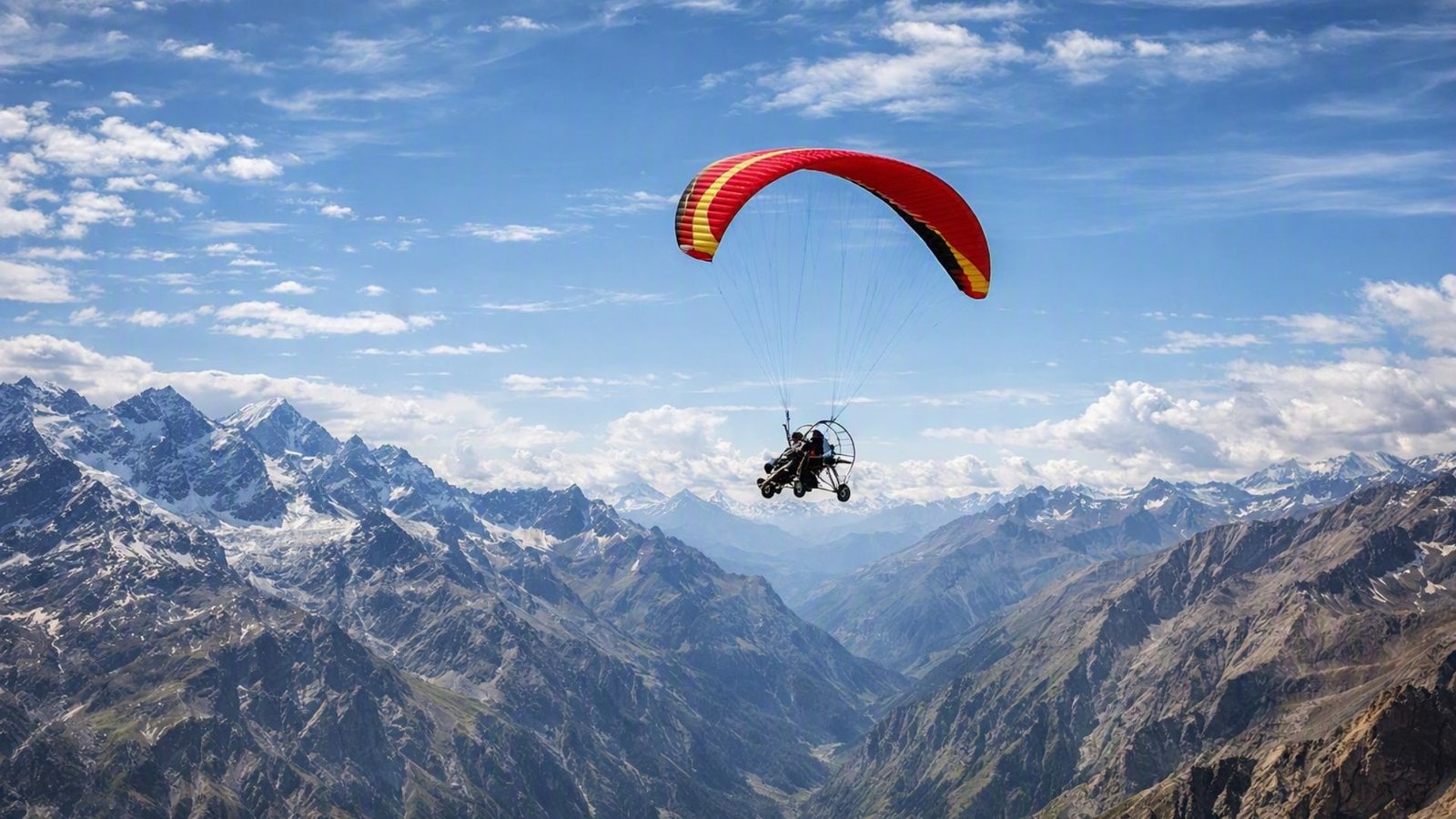 Paragliding in Skardu, Pakistan